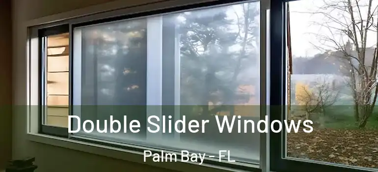 Double Slider Windows Palm Bay - FL