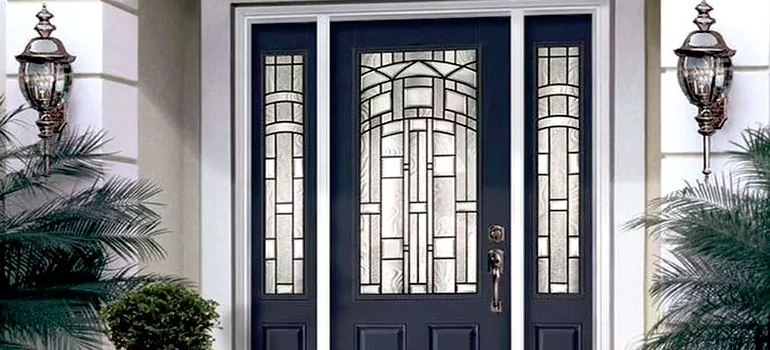Stained Glass Door Panels in Palm Bay, FL
