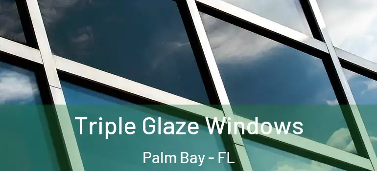  Triple Glaze Windows Palm Bay - FL
